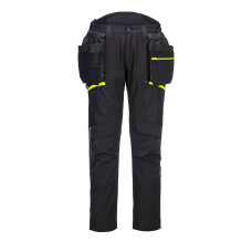 Portwest DX450 DX4 Holster Softshell Pants with Removable Pocket, Black