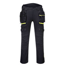 Portwest DX452 Women's Trousers with Detachable Holster Pocket, Black