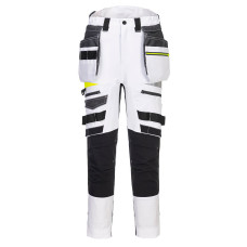 Portwest DX452 Women's Trousers with Detachable Holster Pocket, White