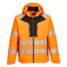 Portwest DX462 Giacca antipioggia DX4 ad alta visibilità, Arancione