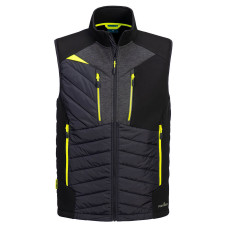 Portwest DX470 DX4 Hybrid Baffle Vest, Black