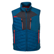 Portwest DX470 DX4 Hybrid Baffle Vest, Metro Blue
