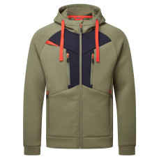 Portwest DX472 DX4 Zip Sweatshirt, Moss Green