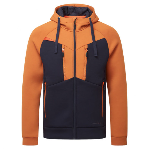 Portwest DX472 DX4 Zip Sweatshirt, Rust