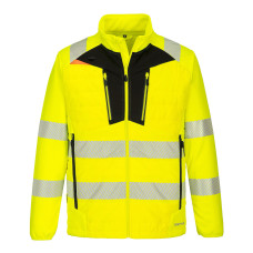 Portwest DX473 Hybrid Baffle DX4 High Visibility Jacket, Yellow/Black
