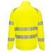Portwest DX477 Hi-Vis Funnel Neck Zip Up Sweatshirt, Yellow/Black Portwest DX477 Hi-Vis Funnel Neck Zip Up Sweatshirt, Yellow/Black
