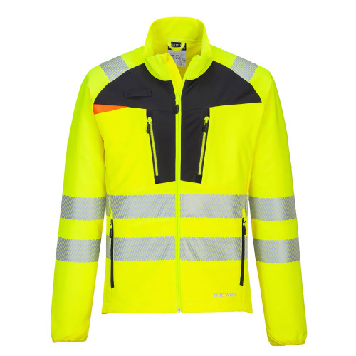 Portwest DX481 Top DX4 High Visibility Sweatshirts, Yellow/Black Portwest DX481 Top DX4 High Visibility Sweatshirts, Yellow/Black