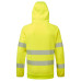 Portwest DX483 High Visibility Hooded Sweatshirt, Yellow/Black