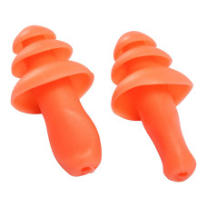 Portwest EP10 Reusable TPR Plugs (50 Pairs), Orange
