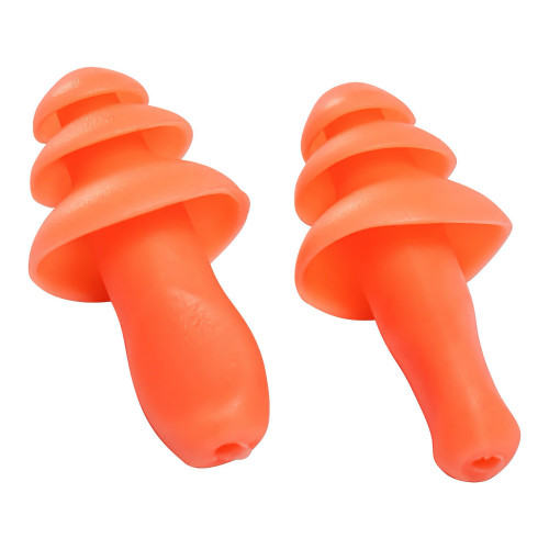 Portwest EP10 Reusable TPR Plugs (50 Pairs), Orange Portwest EP10 Reusable TPR Plugs (50 Pairs), Orange