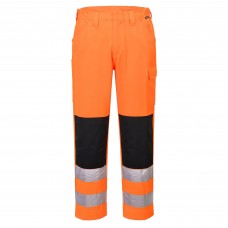 Portwest ES046ORR High Visibility Service Trousers Orange
