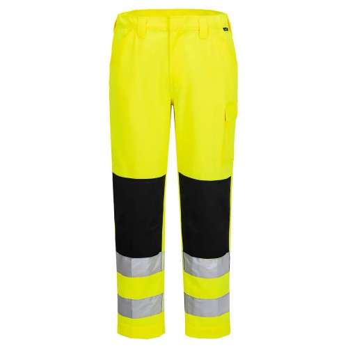 Portwest ES046YER High Visibility Service Trousers Yellow
