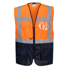 Portwest ES076ONR Eco High Visibility Vest Orange