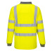 Portwest ES277YER High Visibility Long Sleeve Polo Shirt Yellow