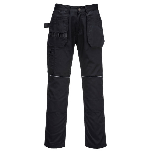Portwest ES720BKR Black Work Trousers