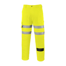 Portwest EST46YER High Visibility Service Trousers Yellow
