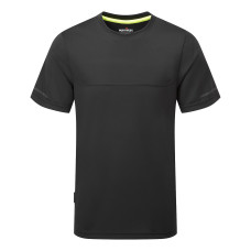 Portwest EV411 Black T-shirt in mesh fabric