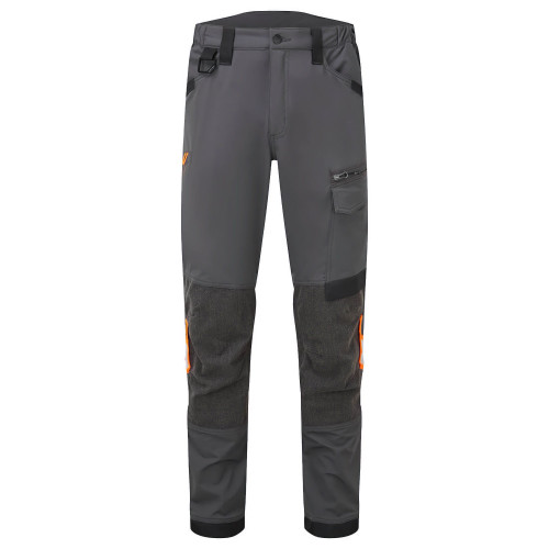 Portwest EV441 EV4 Stretch Holster Service Trousers, Metal Grey