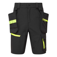 Portwest EV444BKR EV4 Lightweight Work Shorts with Removable Tool Pockets