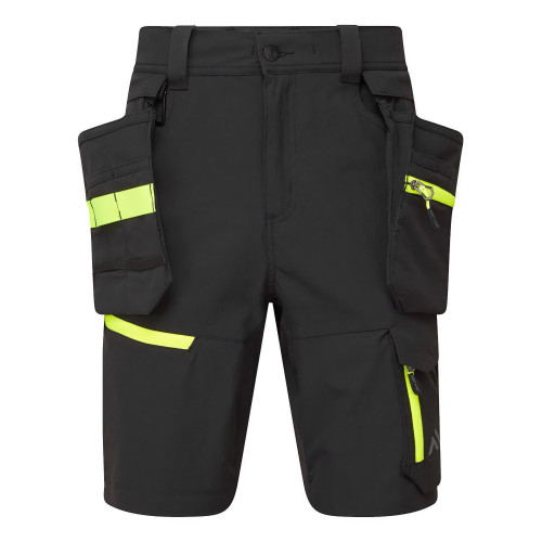 Portwest EV444BKR EV4 Lightweight Work Shorts with Removable Tool Pockets