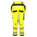 Portwest EV448YBR EV4 Class 2 Hi-Vis Stretch Trousers with Detachable Holster Pockets