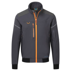 Portwest EV464 EV4 Softshell Bomber Jacket (3L), Metal Grey