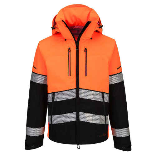 Portwest EV465OBR EV4 Hi-Vis Shell Jacket (3L) Portwest EV465OBR EV4 Hi-Vis Shell Jacket (3L)