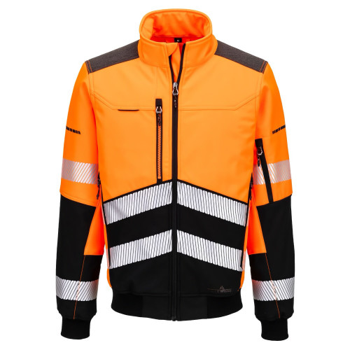Portwest EV468OBR High Visibility Softshell DX4 (3 Layers) Portwest EV468OBR High Visibility Softshell DX4 (3 Layers)