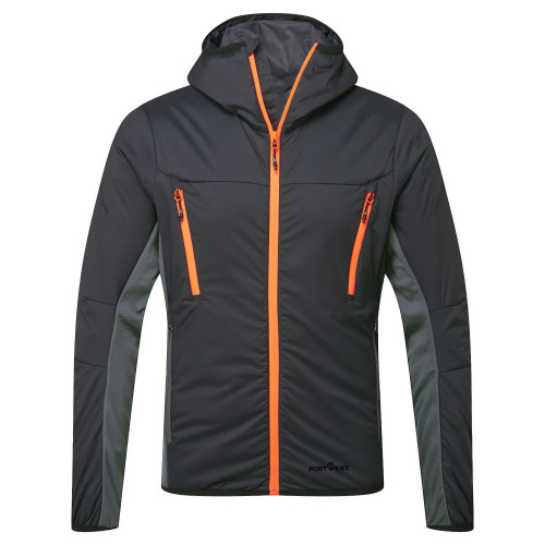Portwest EV470 Giacca ibrida isolata EV4, Grigio metallo
