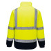 Portwest F301 Hi-Vis Two-Tone Fleece, Yellow/Navy