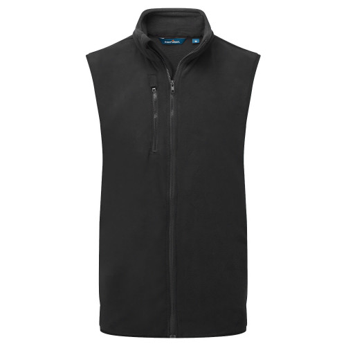 Portwest F417 Fleece Vest, Black