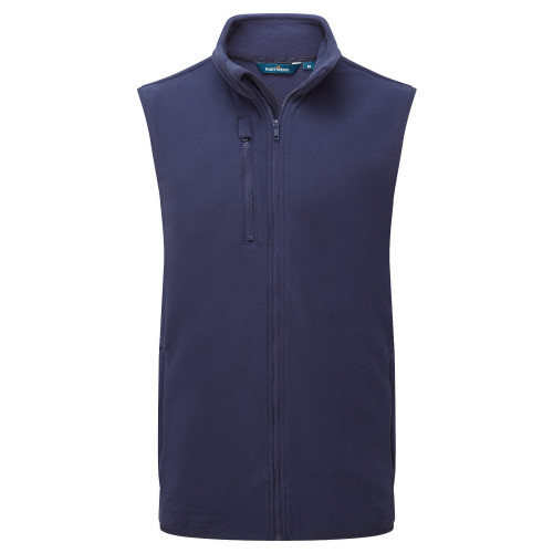Portwest F417 Fleece Vest, Navy Blue