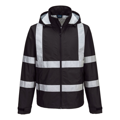 Portwest F442BKR Giacca leggera ripiegabile Iona Enhanced
