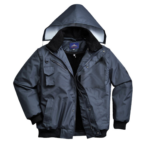 Portwest F465 3-in-1 Bomber, Navy Blue