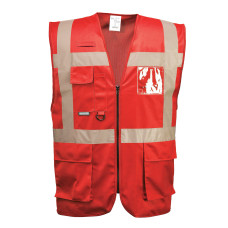 Portwest F476 Iona Executive Vest, Red