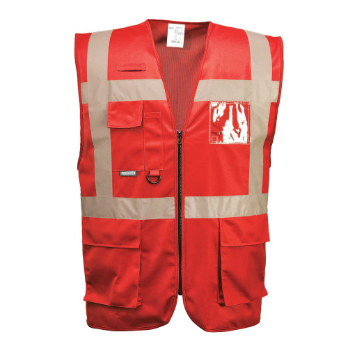 Portwest F476 Gilet Iona Executive, Rosso Portwest F476 Gilet Iona Executive, Rosso