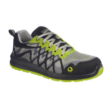 Portwest FC08 Portwest Compositelite Eco Safety Trainer S1P, Nero/Giallo