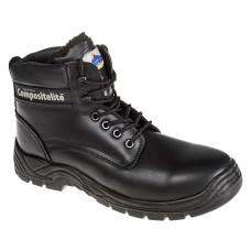 Portwest FC12 Thor S3 CI Fur Lined Composite Boot, Black