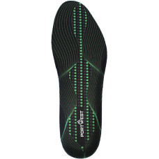 Portwest FC82 Gel Insole with Arch Support, Black/Green