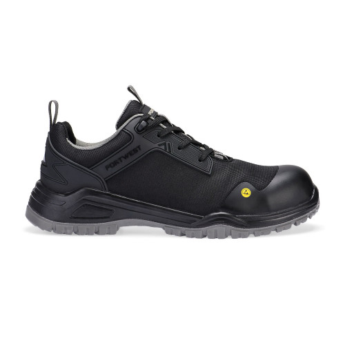 Portwest FE11BKG Steelite Thor S3S ESD SR FO Shoe Black/Grey Portwest FE11BKG Steelite Thor S3S ESD SR FO Shoe Black/Grey