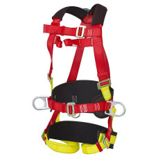 Portwest FP18 PORTWEST Imbracatura 3 punti Comfort Plus, Rosso