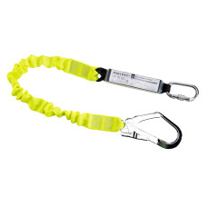 Portwest FP53 Cordino singolo elasticizzato con assorbitore di energia, Giallo