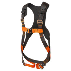 Portwest FP71 Portwest Ultra 1 Point Harness, Black/Orange