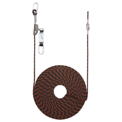 Portwest FP92 20m Rope Guided Fall Arrest, Black/Orange