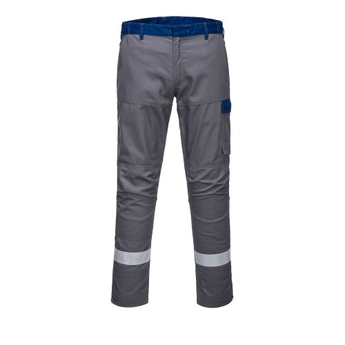 Portwest FR06 Bizflame Ultra Two-Tone Trousers, Grey