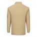 Portwest FR10 Anti-Static Flame Retardant Long Sleeve Polo Shirt, Brown