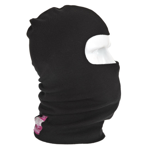 Portwest FR18 Flame Retardant Anti-Static Balaclava, Black