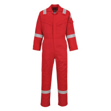 Portwest FR21 Super Lightweight 210gm Anti-Static Coverall, Red