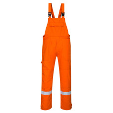 Portwest FR27 Bizflame Plus Bib Shorts, Orange