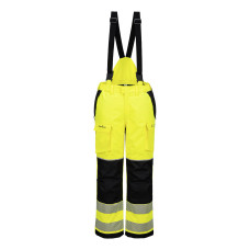 Portwest FR426YBR PW3 FR Modaflame Rain+ Hi-Vis Winter Pants with Holster Pockets